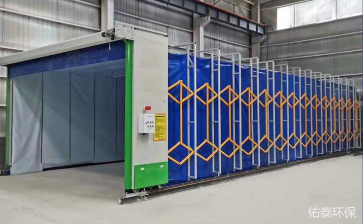 伸縮噴漆房多少錢一套？