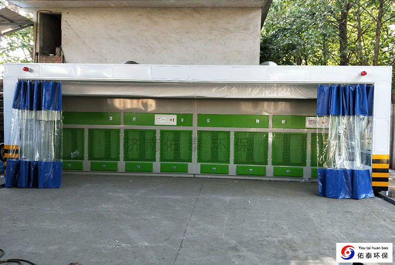 全自動伸縮噴漆房有哪些特點？