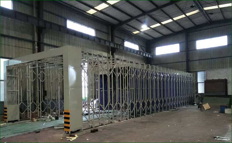 移動噴漆房安裝 移動噴漆房安裝