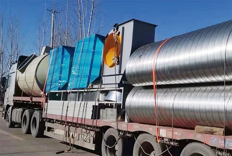 活性炭吸附處理裝置發(fā)貨 活性炭吸附處理裝置發(fā)貨